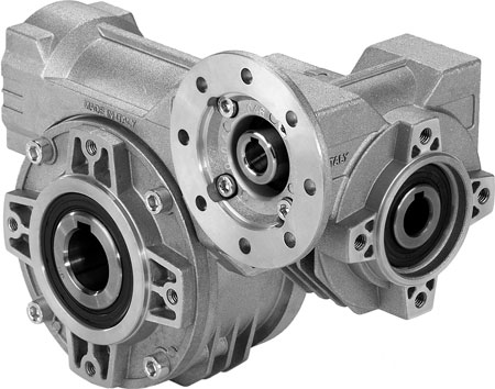 Round worm gearboxes